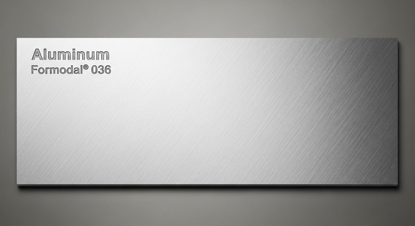 Formodal® 036 Tooling Plate (EN AW-7021) grade 7021 — plate stock
